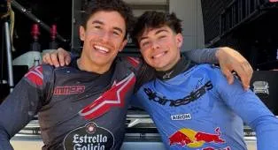 Kisah Haru David Alonso Buat Marc Marquez Meneteskan Air Mata