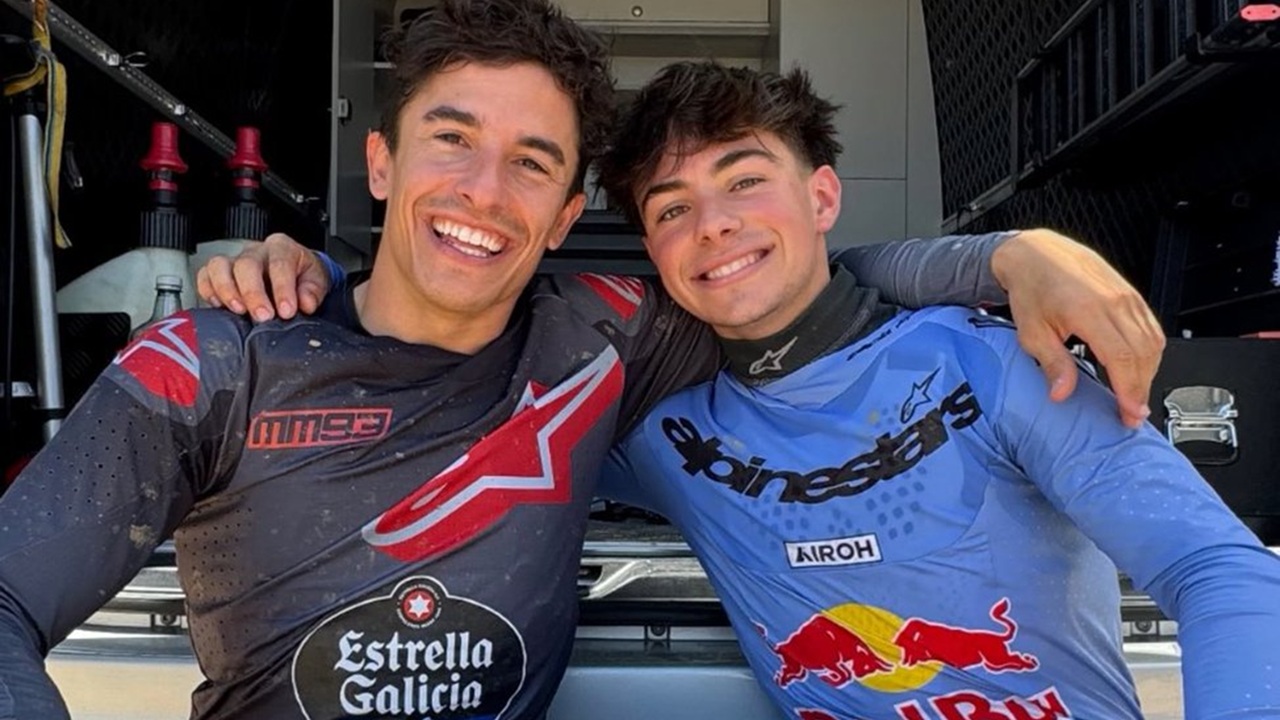 Kisah Haru David Alonso Buat Marc Marquez Meneteskan Air Mata