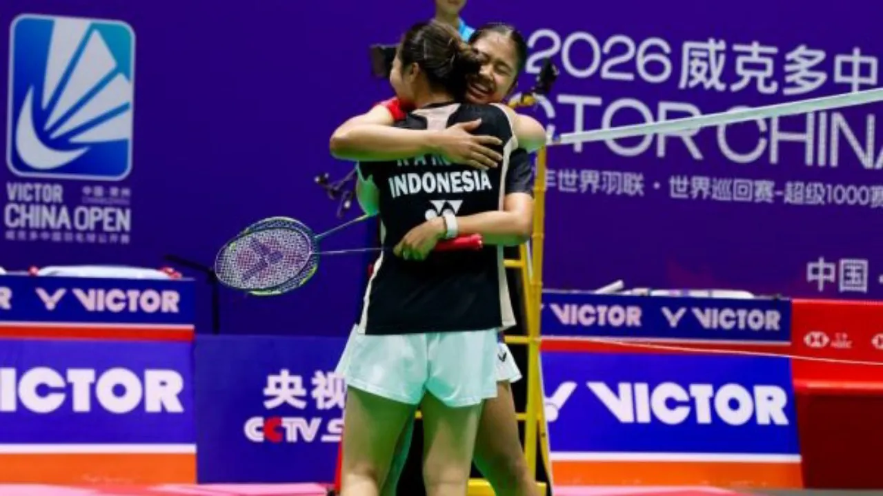 China Open 2026: Rachel-Febi Menang Dramatis ke Perempat Final