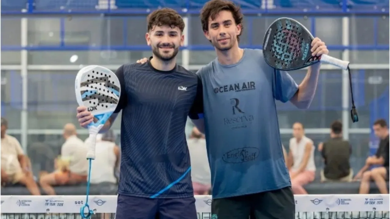 Panggung Perayaan Para Pemain Muda di FIP Padel Bronze Camboriu Brasil