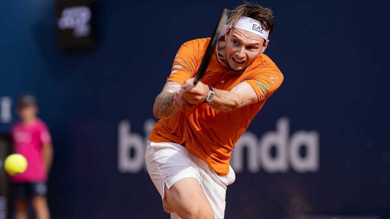 Sempat Terpuruk, Alexander Bublik Segel Tiket Menuju Semifinal Di Kitzbuhel