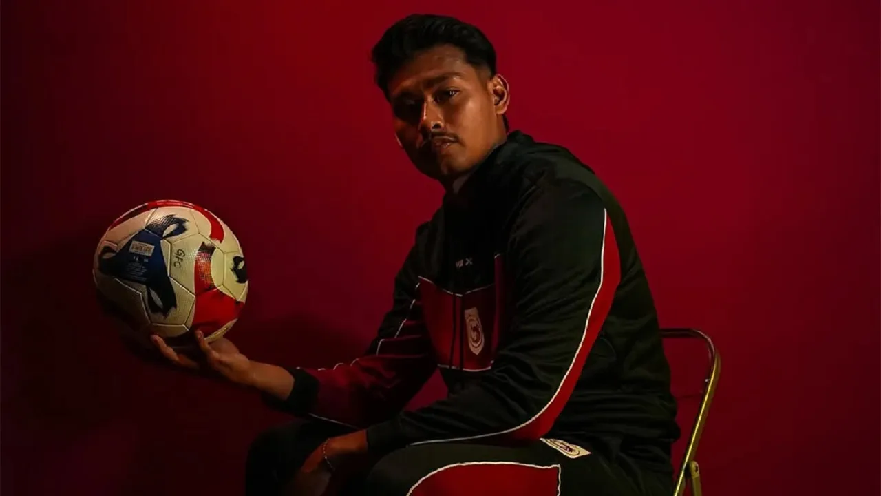 Penyerang anyar Garudayaksa FC, Septian Bagaskara