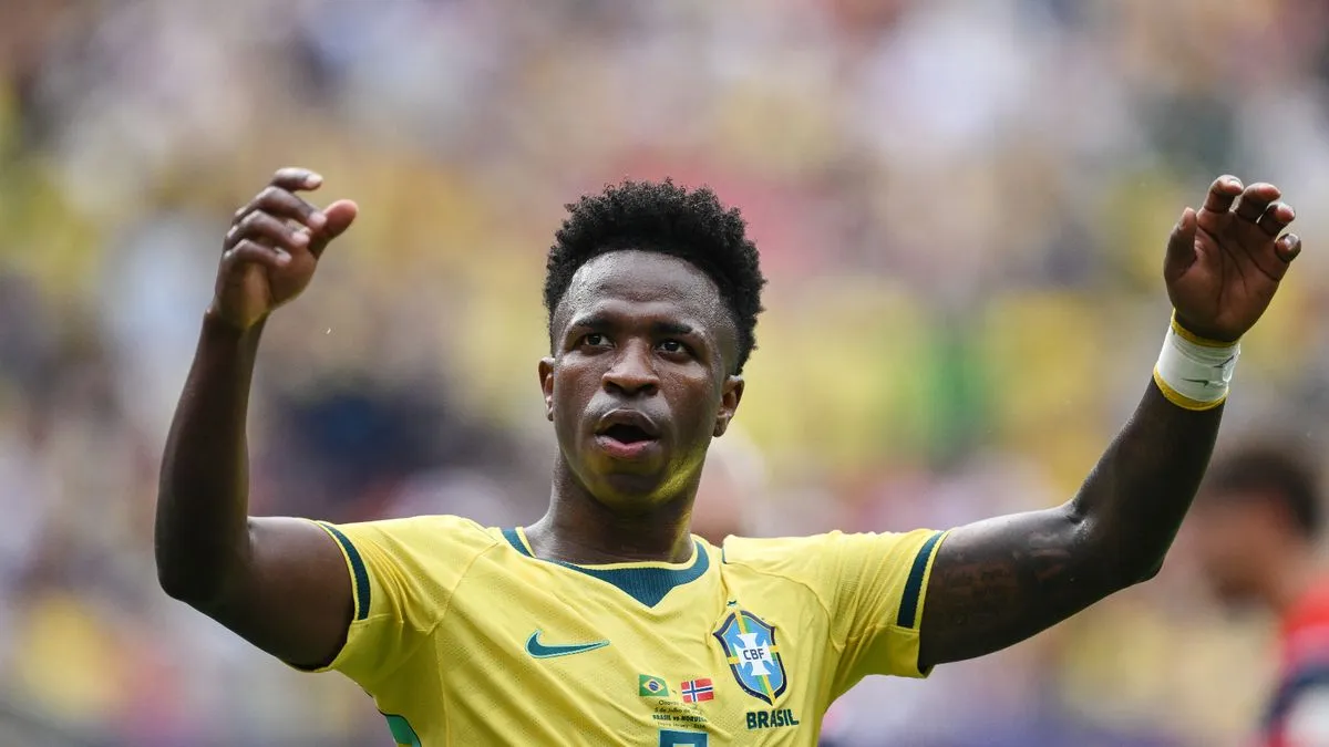 Arsenal Tertarik Pinang Vinicius Junior dari Real Madrid - sumber: (footballlondon)