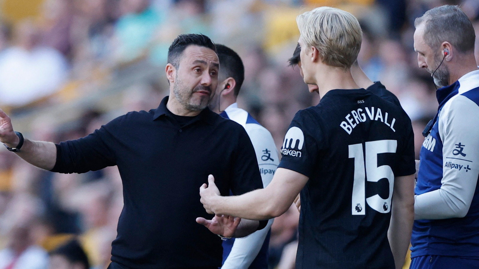 De Zerbi Tanggapi Masa Depan Bergvall di Tottenham Usai Penawaran Ditolak