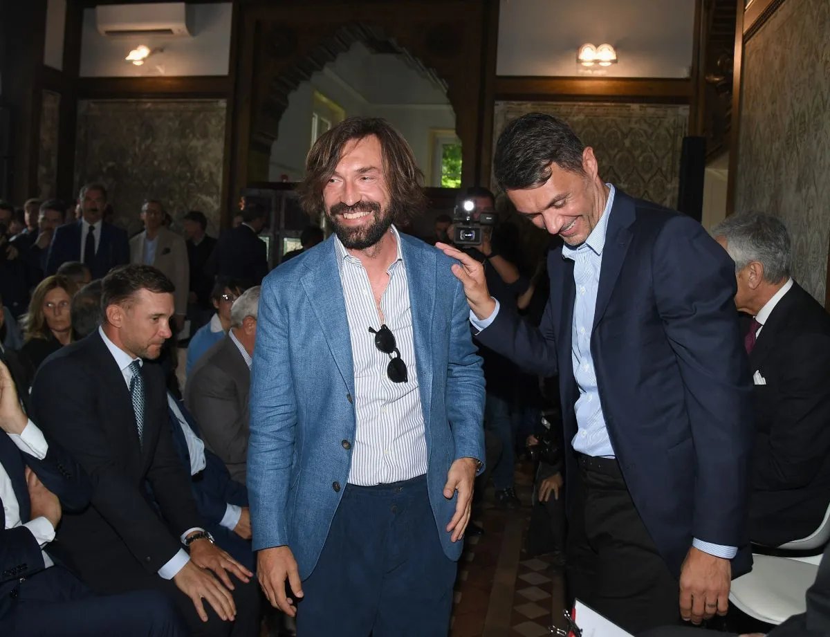 Maldini dan Pirlo: Ikatan Kuat Usai Bertukar Peran di Timnas Italia - sumber: (footballitalia)