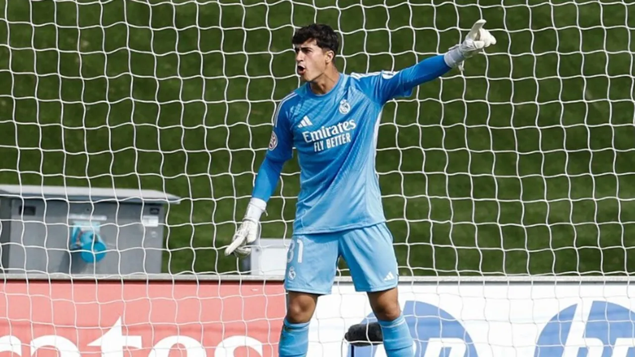 Real Madrid Akan Jadikan Javi Navarro Kiper Ketiga