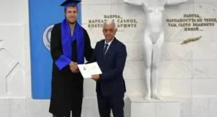 Sasha Vezenkov Meraih Gelar Master dari Akademi Olahraga