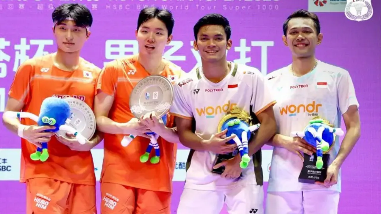 Hasil Final China Open 2026: Tuan Rumah 2 Gelar, Indonesia 1