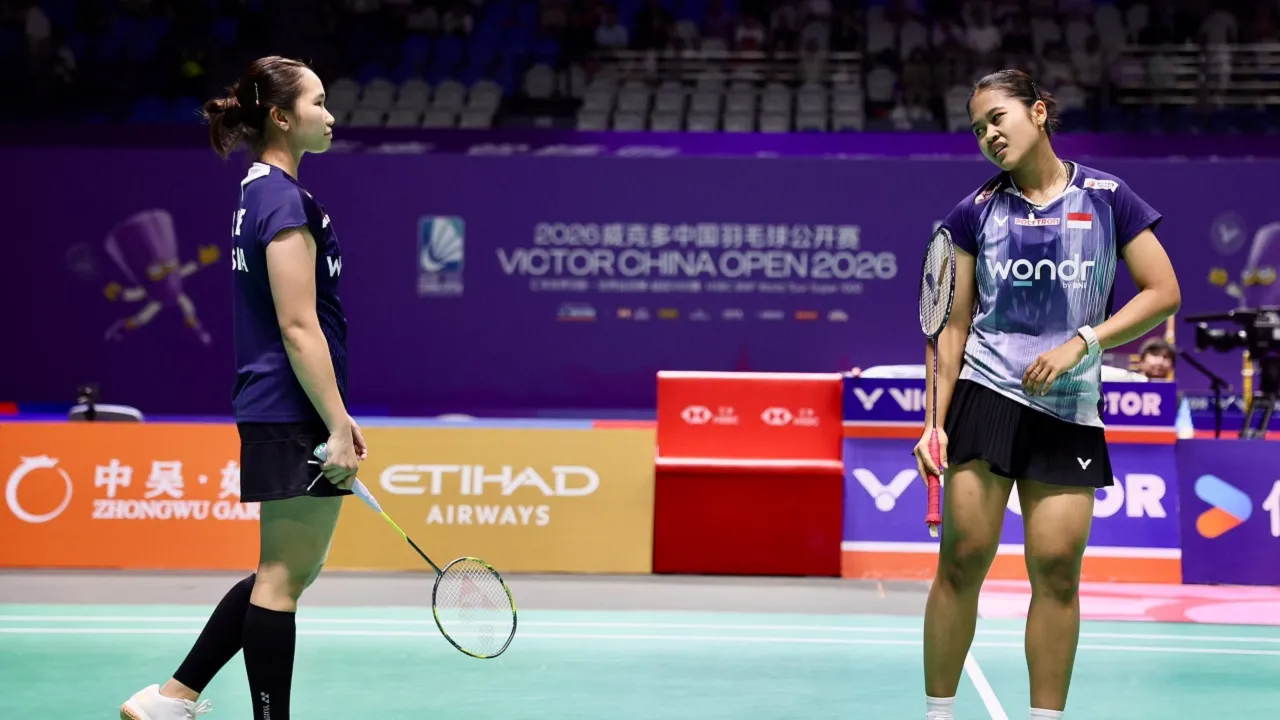 Rachel/Febi petik pelajaran berharga dari turnamen China Open 2026.