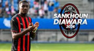 Rekrut Sankhoun Diawara, AC Milan Masih Bidik Satu Tambahan Bek