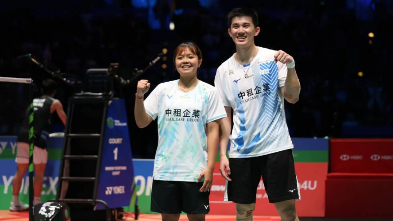 Taiwan Open 2026: Juara All England Ye Hong Wei-Chan Nicole Incar Podium Tertinggi di Kandang