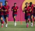 Barcelona Langsung Menggelar Latihan di Birmingham
