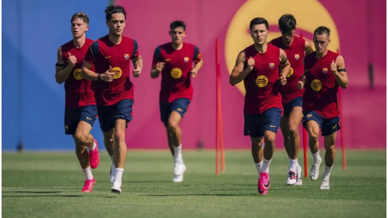 Barcelona Langsung Menggelar Latihan di Birmingham