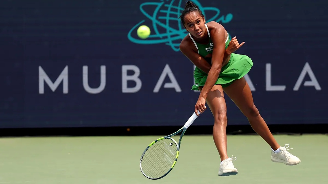 Leylah Annie Fernandez Bantai Magda Linette Di Washington