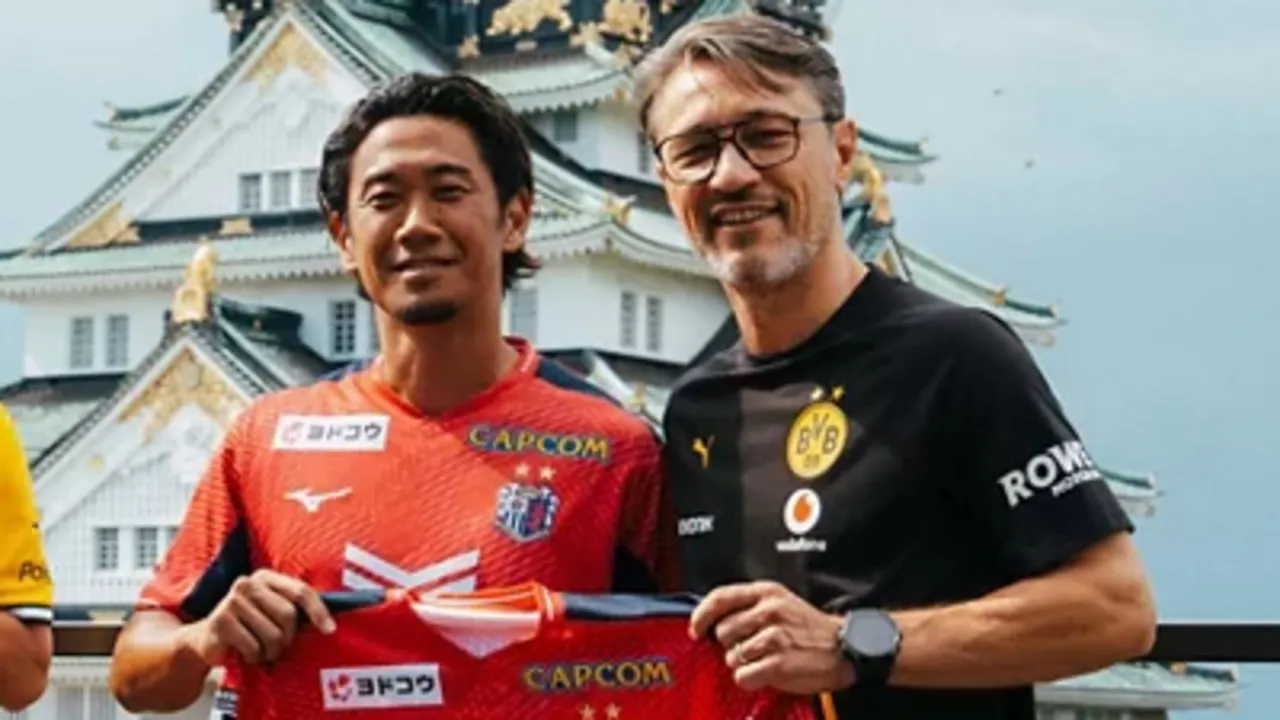 Shinji Kagawa dan Niko Kovac