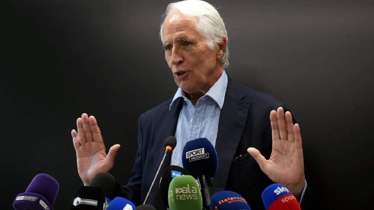 Giovanni Malago Tanggapi Survei 80 Persen Publik Italia Ragukan Mancini