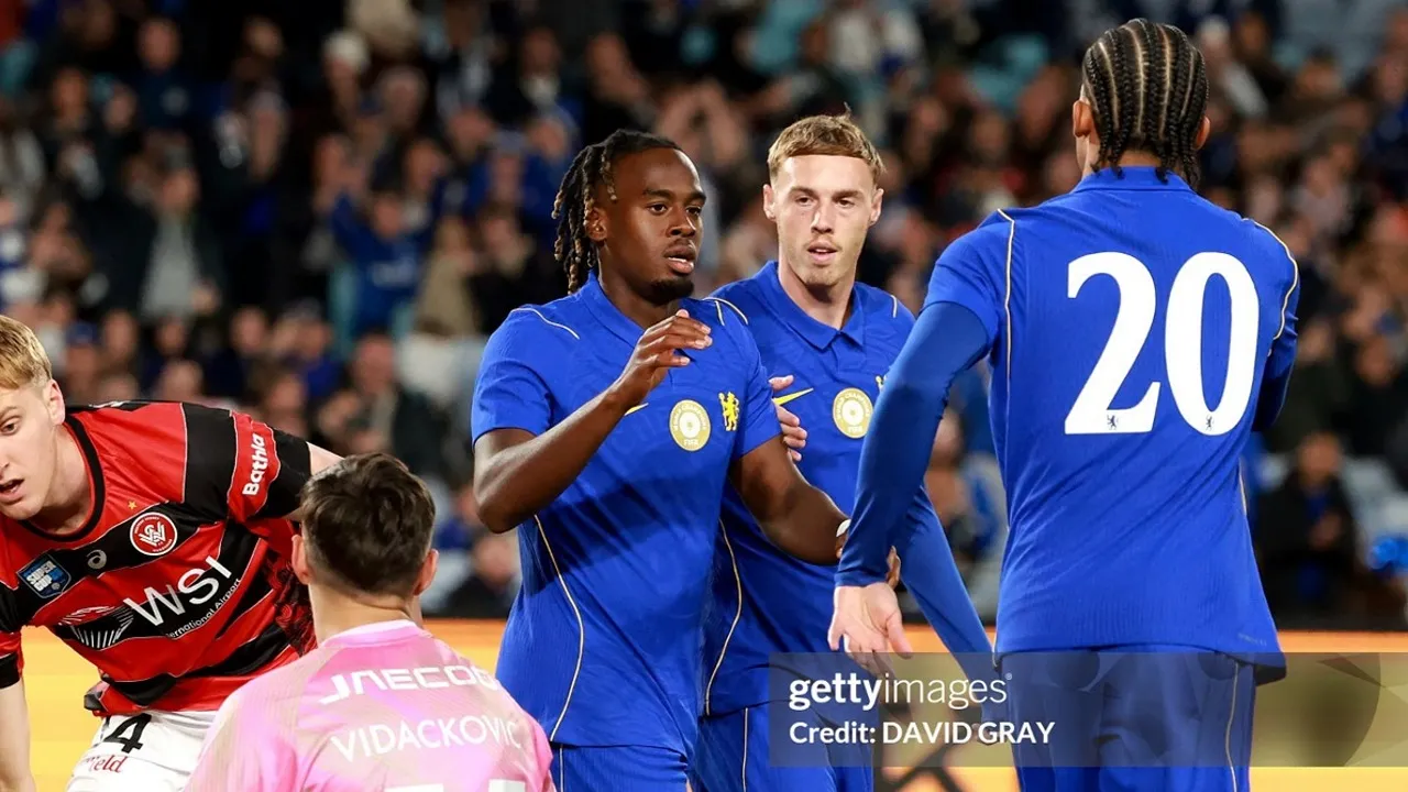 Jamie Gittens mengaku semakin percaya diri setelah mencetak gol pada kemenangan Chelsea atas Western Sydney Wanderers