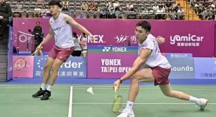 Wang Chi Lin-Chiu Hsiang Chieh Tembus Perempat Final Taiwan Open 2026
