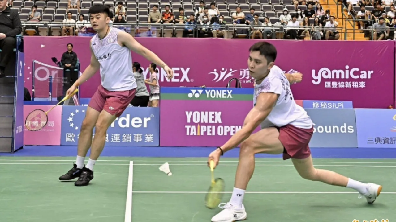 Wang Chi Lin-Chiu Hsiang Chieh Tembus Perempat Final Taiwan Open 2026