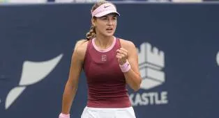 Anna Kalinskaya Bendung Langkah Janice Tjen Di Washington
