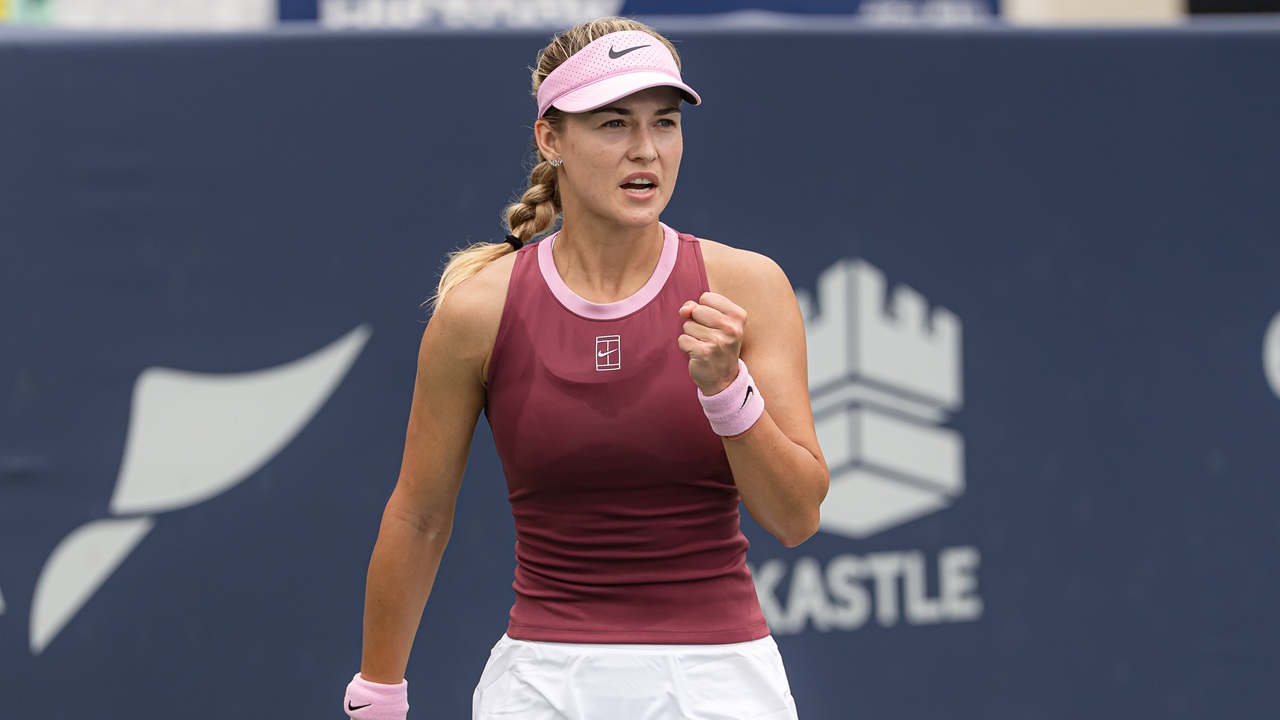 Anna Kalinskaya Bendung Langkah Janice Tjen Di Washington