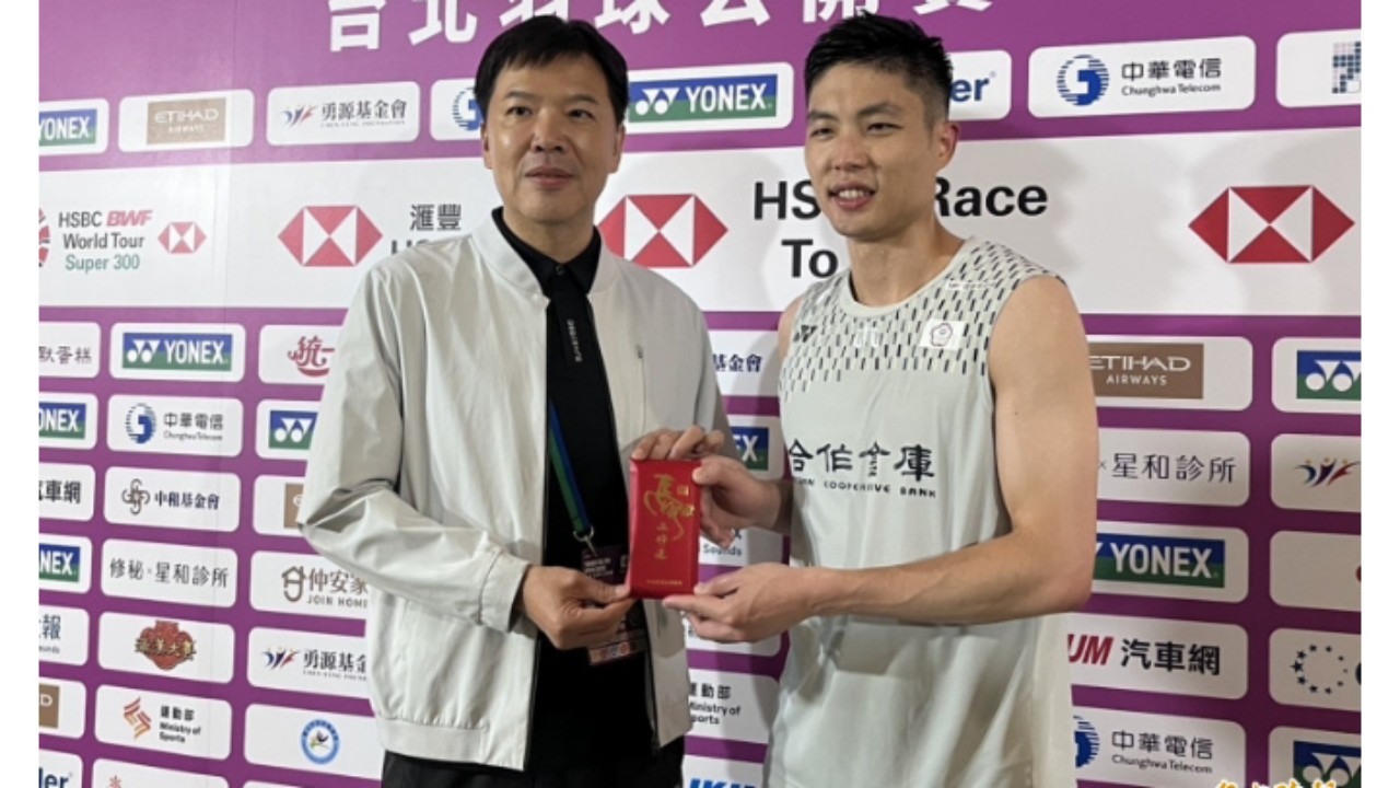 Menangi China Open, Chou Tien Chen Terima Bonus Besar Dari Taiwan