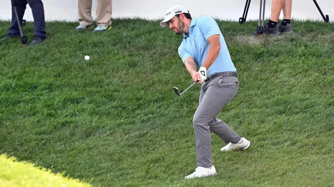 Cameron Young mengawali putaran dengan performa impresif, mencetak birdie pada tujuh dari delapan lubang pertamanya. (Foto: Golf Digest)