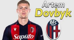 Resmi! Artem Dovbyk Gabung Bologna dari Roma dengan Opsi Beli