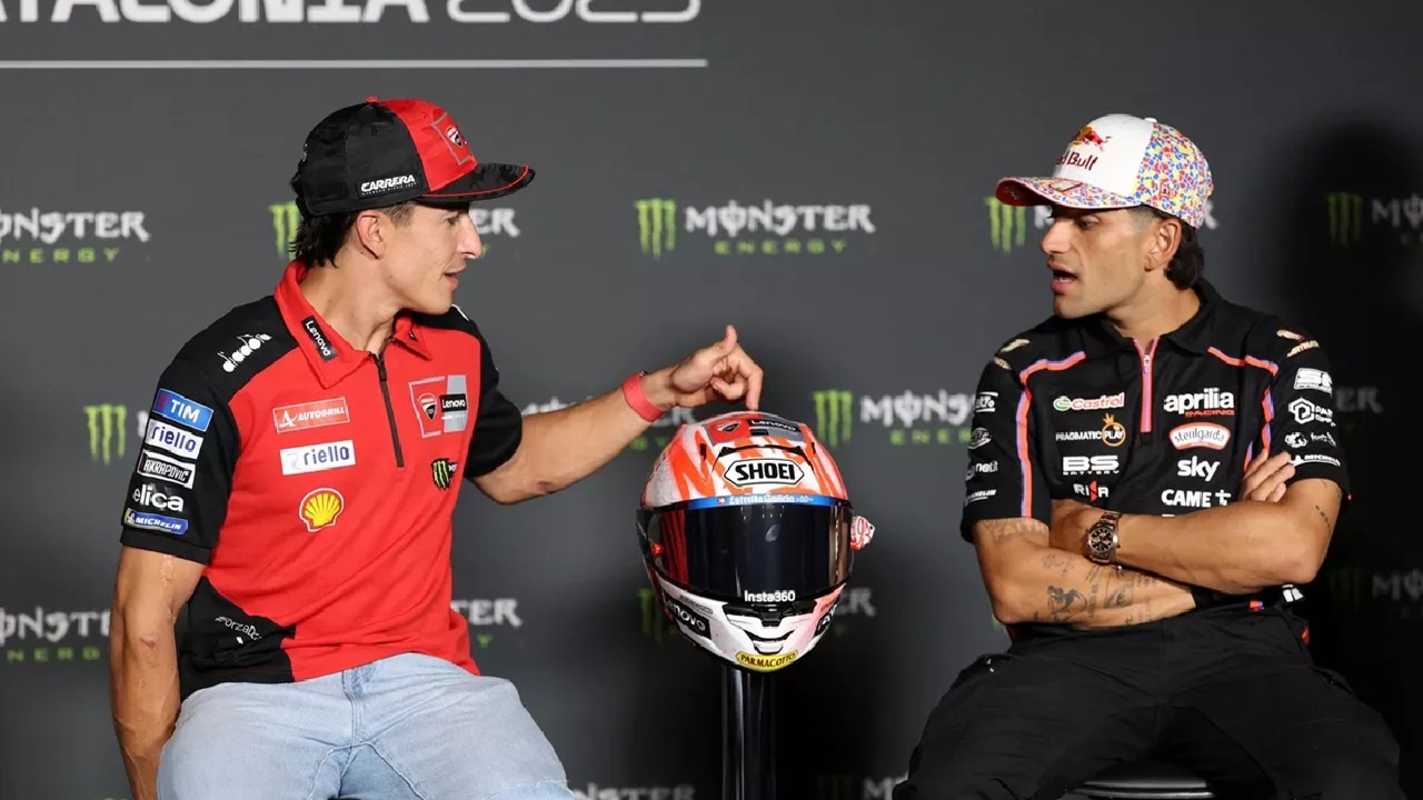 Aprilia Harus Bereskan Konflik Internal Demi Hentikan Marc Marquez