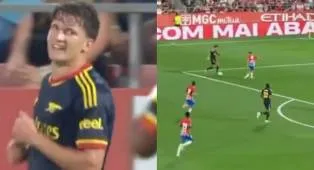 Debut Impresif Christos Tzolis di Arsenal Lawan Girona Tuai Pujian