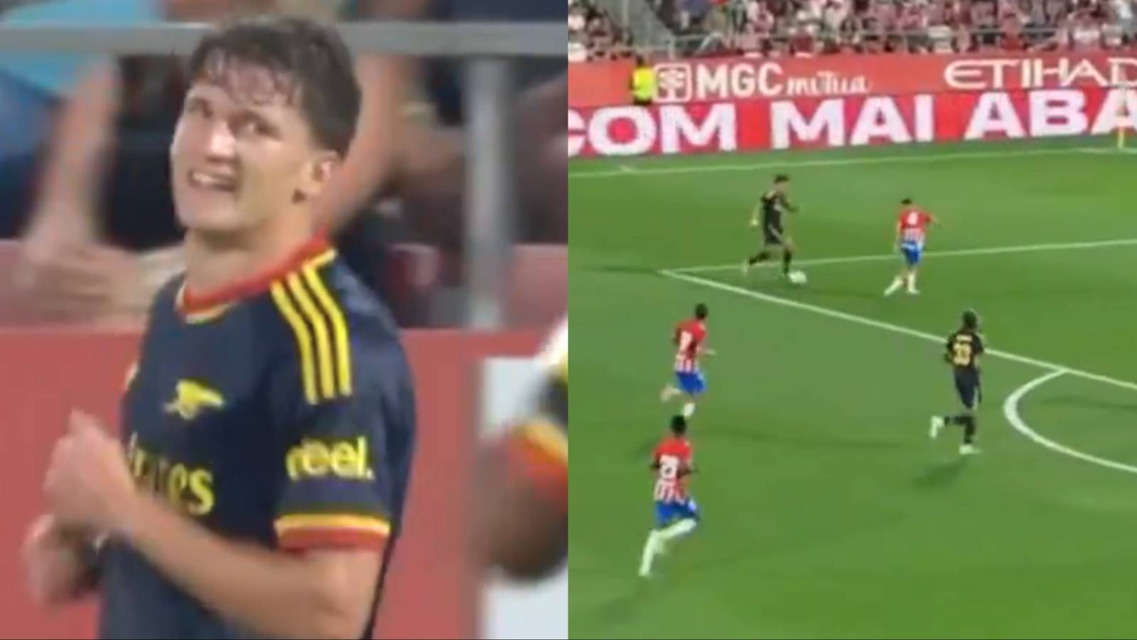 Debut Impresif Christos Tzolis di Arsenal Lawan Girona Tuai Pujian