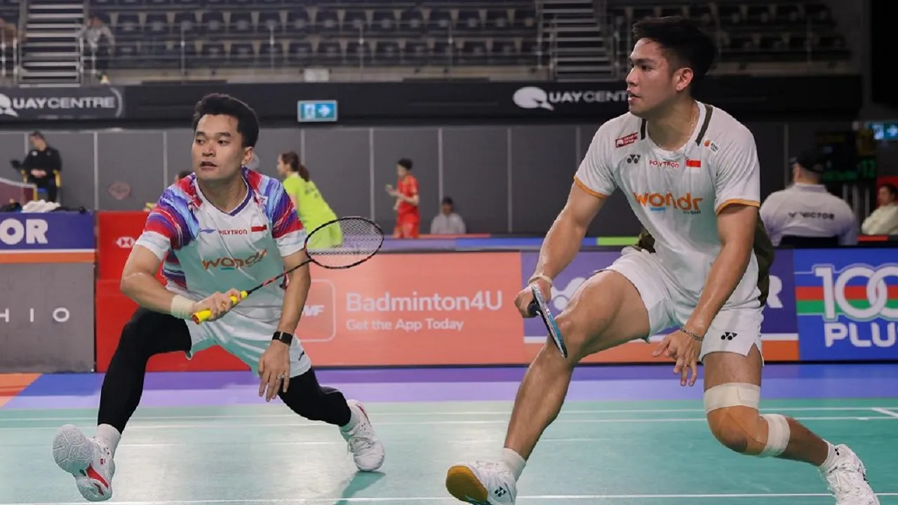 Leo/Daniel bahagia bisa jadi kampiun di Taipei Open 2026.