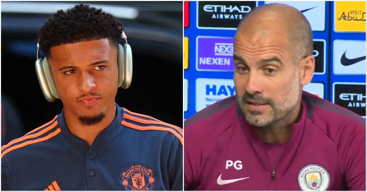 Pep Guardiola Soroti Sikap Jadon Sancho saat di Manchester City