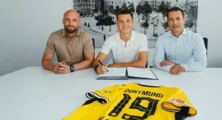 Borussia Dortmund Resmi Datangkan Konstantinos Karetsas dari KRC Genk