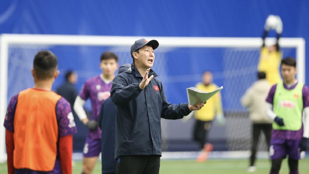 Kim Sang-sik Akui Vietnam dalam Tekanan Besar Lawan Timnas Indonesia