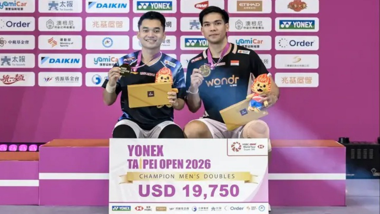Taiwan Open Jadi Gelar Kedua Leo-Daniel Musim Ini