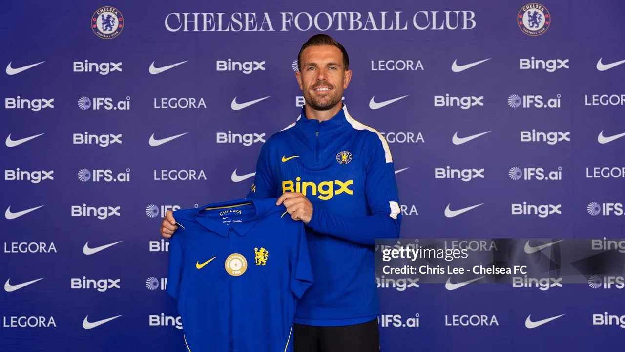 Jordan Henderson bergabung dengan Chelsea hingga 2028 setelah didatangkan secara gratis