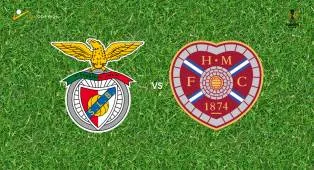 Prediksi Benfica vs Hearts, 07 Agustus 2026 Europa League