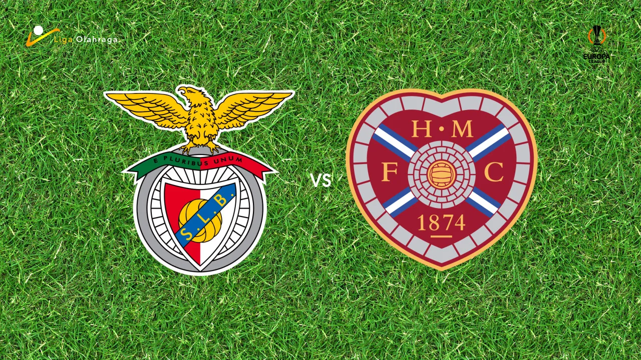 Prediksi Benfica vs Hearts, 07 Agustus 2026 Europa League