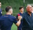 Rafa Yuste Mengunjungi Markas Latihan Barca Atletic