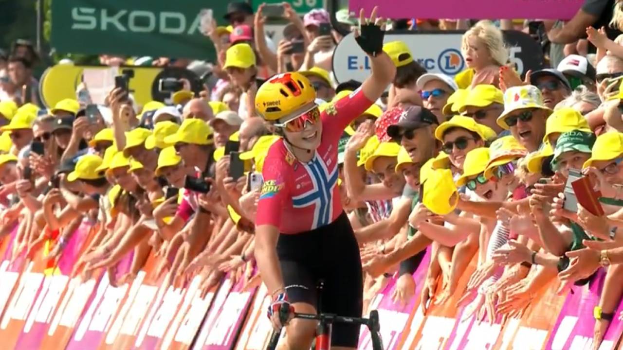 Sigrid Haugset Rebut Etape Ketiga dan Pimpin Klasemen Tour de France Wanita