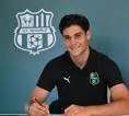 Vasilije Adzic Resmi Gabung Sassuolo Dengan Skema Pinjaman