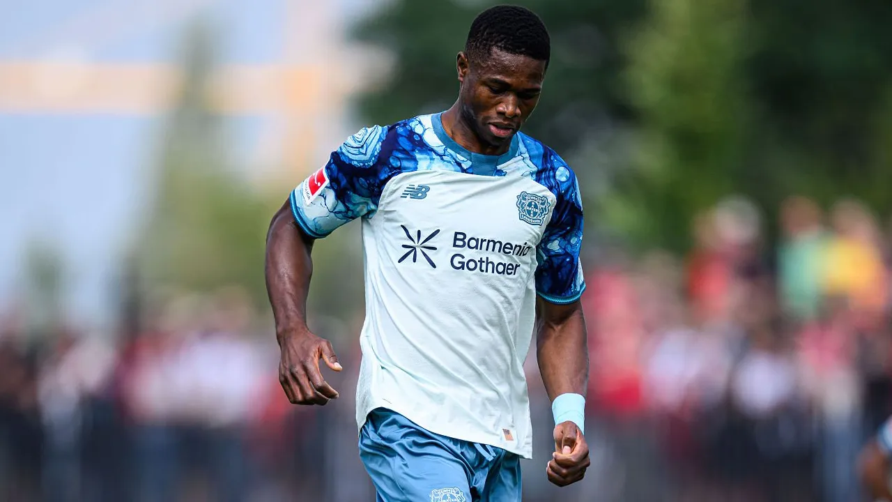 Everton Makin Serius Kejar Christian Kofane dari Bayer Leverkusen