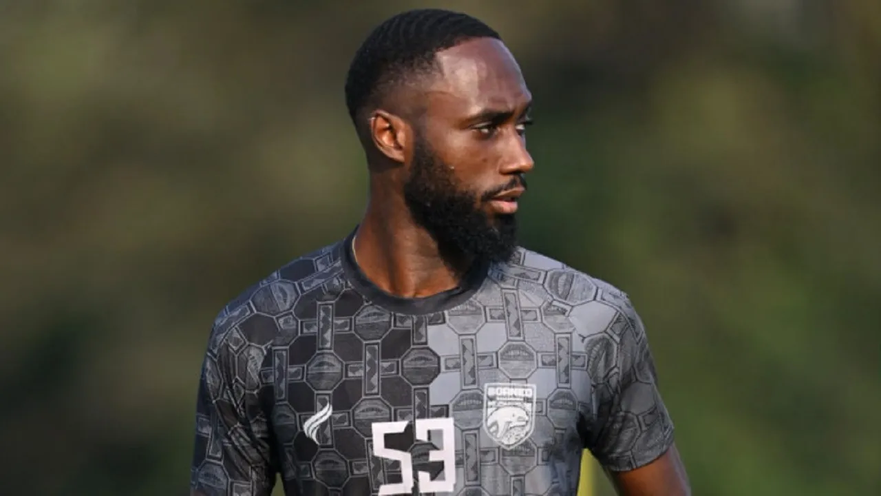 Penyerang baru Borneo FC, Kablan Davy N'Goma