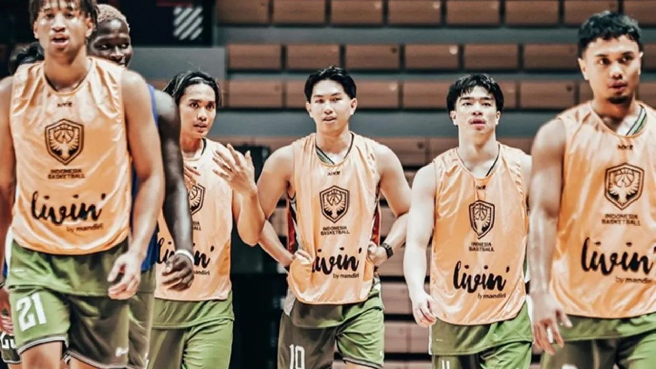 Timnas Basket Indonesia Gelar Latihan Perdana di Kandang Dewa United