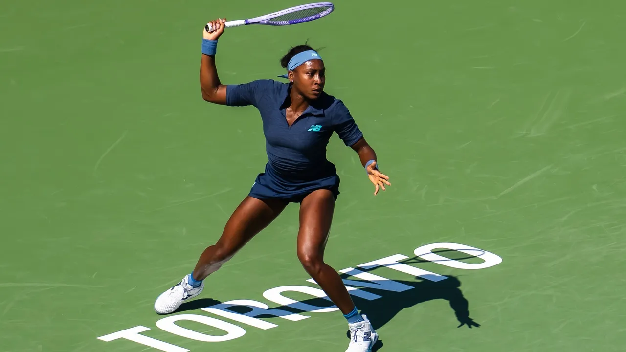 Cori Gauff Buka Turnamen Di Toronto Dengan Kemenangan Atas Rekan Senegaranya