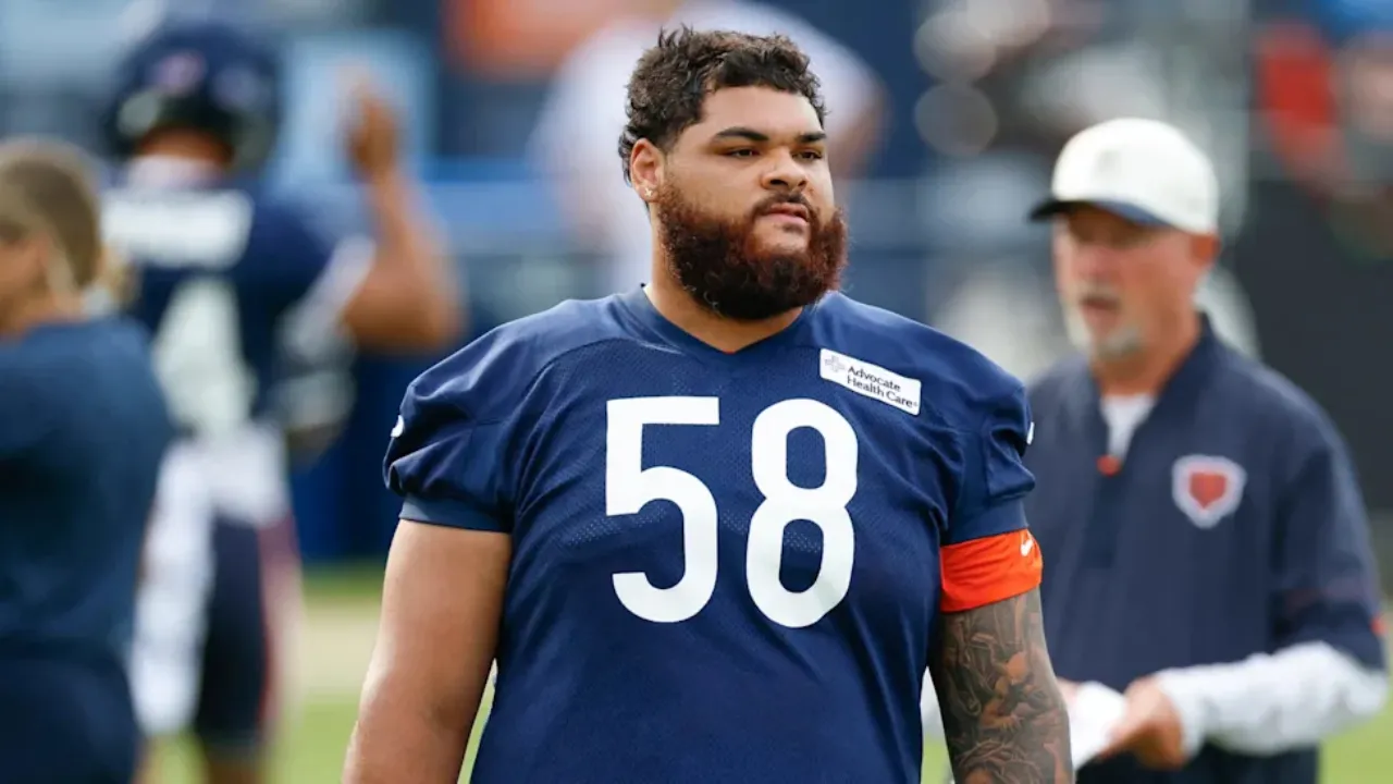 Dengan nilai rata-rata 29 juta dolar AS per tahun, Darnell Wright menjadi offensive tackle dengan bayaran tertinggi kedua di NFL, hanya di bawah Laremy Tunsil. (Foto: AP)