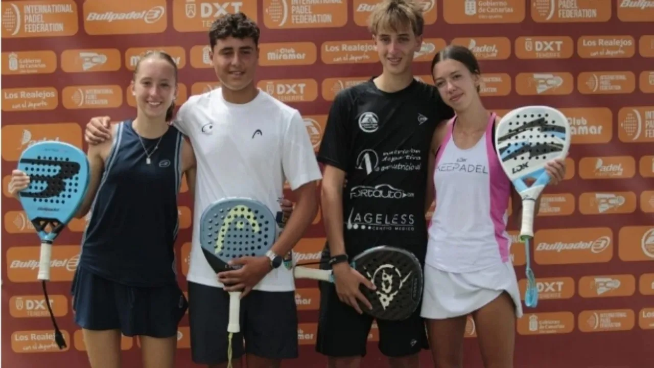 Para Talenta Muda Beraksi di FIP Padel Promises Los Realejos Spanyol