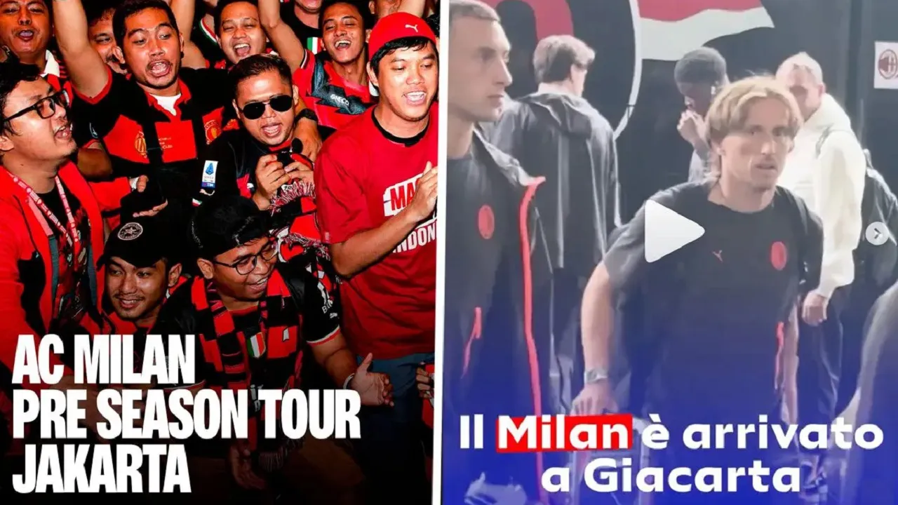 AC Milan Konfirmasi Akan Luncurkan Jersey Ketiga di Jakarta