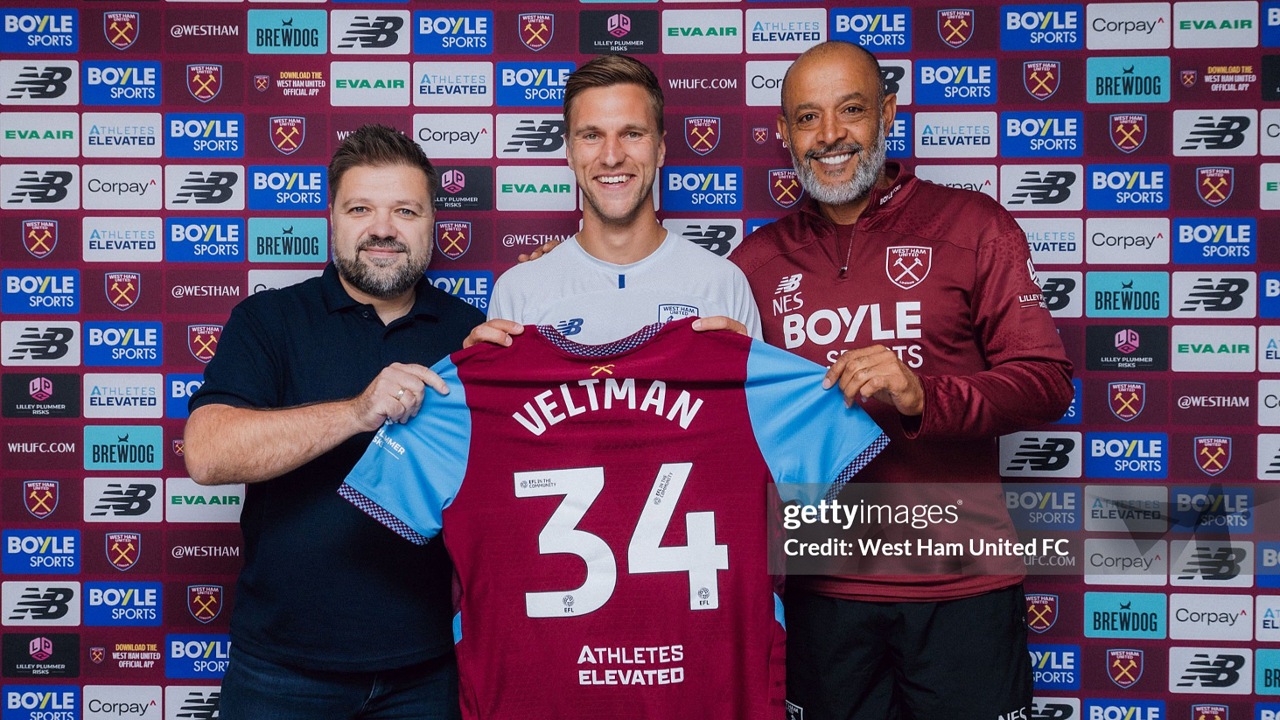 Joel Veltman Resmi Gabung West Ham United Secara Gratis